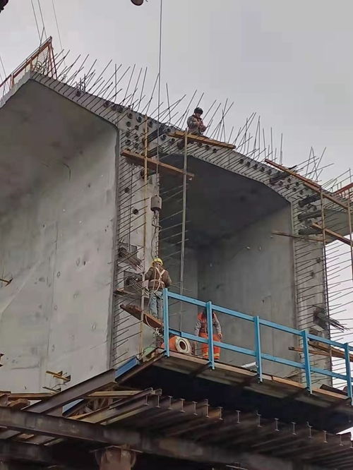 黄台联络线项目节后复工复产 中铁十局跑出工程建设 加速度